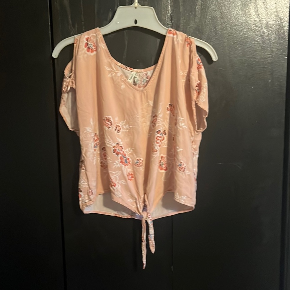 NWOT Mudd Women’s Small Floral Crop Top